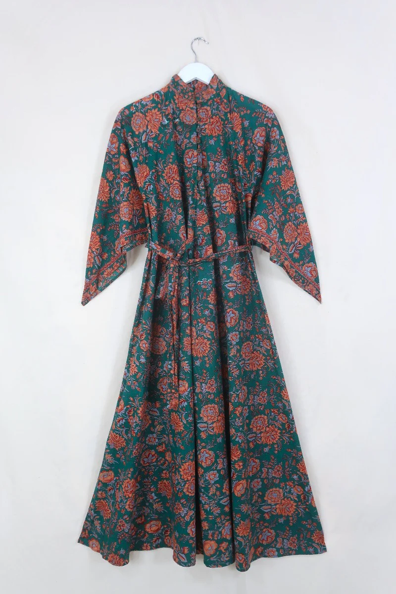 Apollo Maxi Dress in Palm Green - Image 2