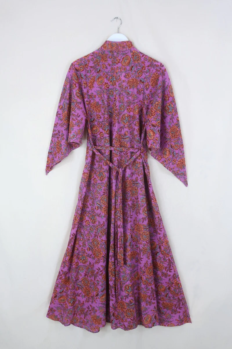 Apollo Maxi Dress in Pink Violet - Image 5
