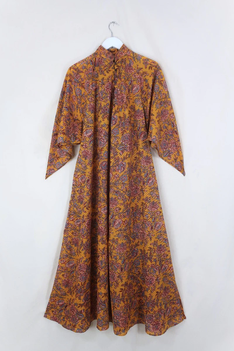 Apollo Maxi Dress in Sunflower Yellow - Image 3