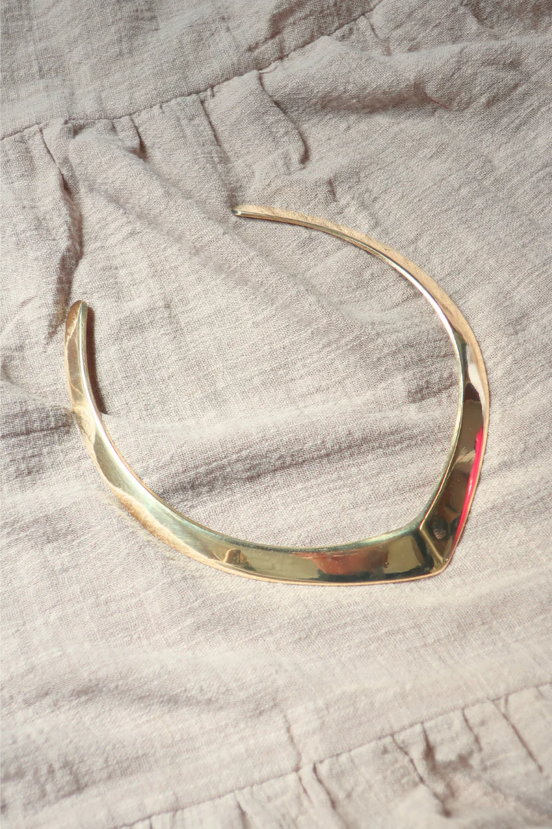 Artemis Torque Necklace in Gold