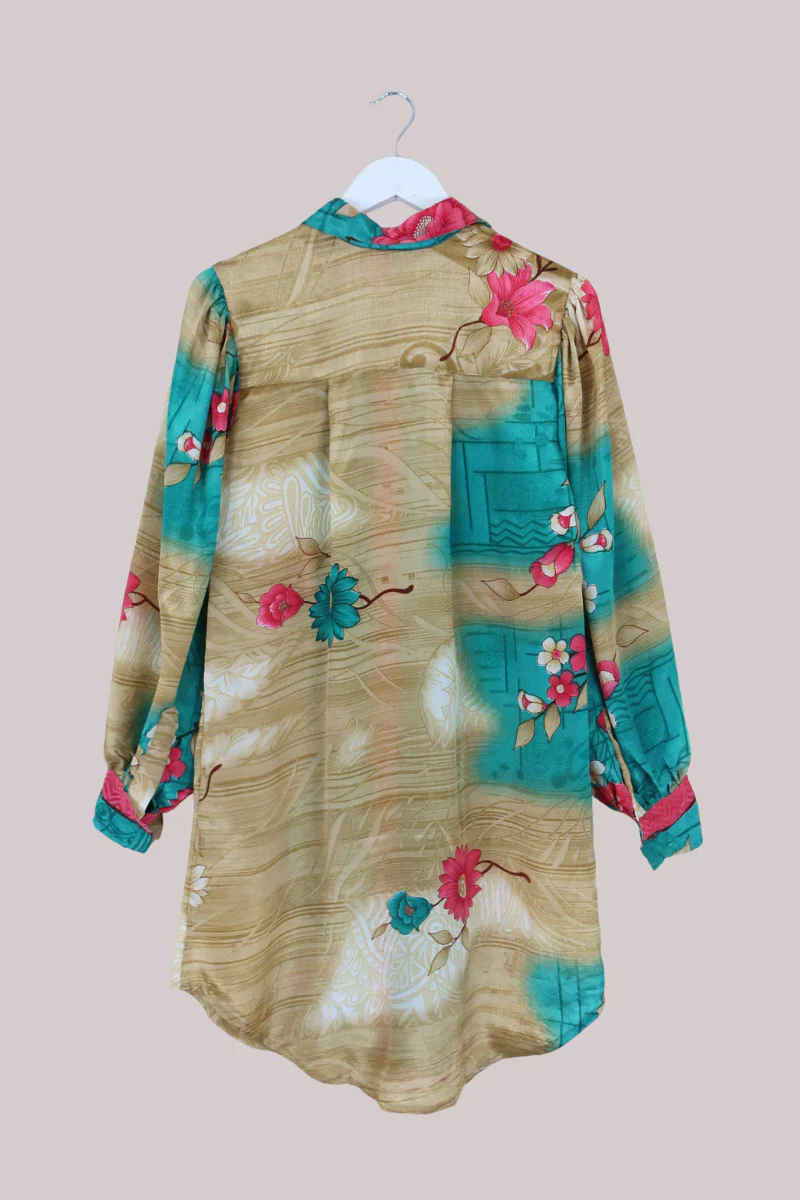 Bonnie Shirt Dress - Sahara Florals - Size L/XL - Image 3