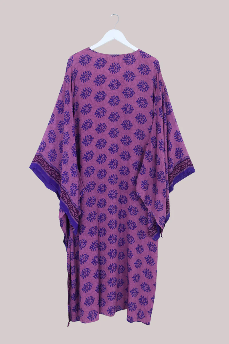 Cassandra Maxi Kaftan in Vintage Amethyst - Size XL - Image 3