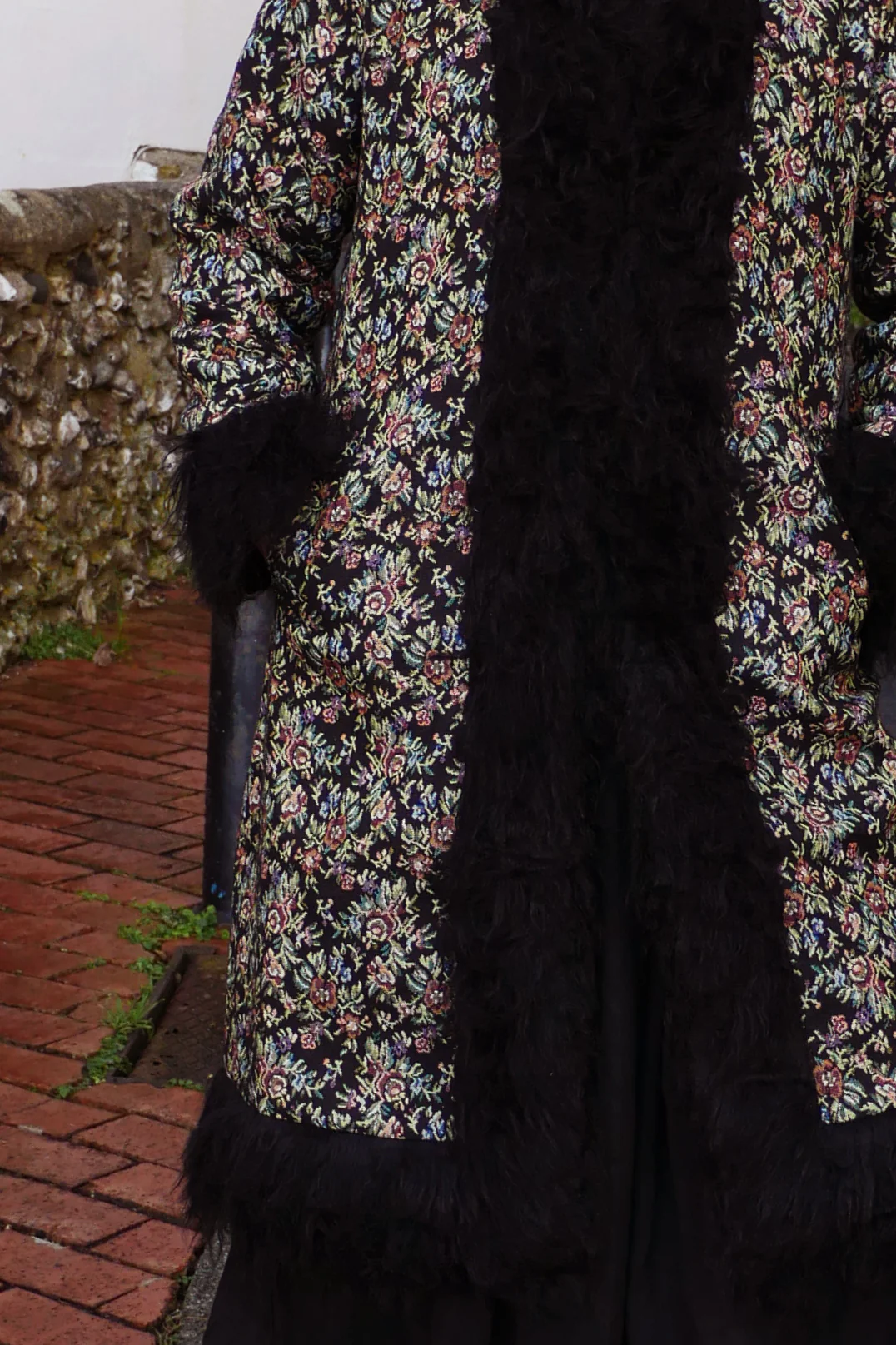Fleetwood Tapestry Penny Lane Coat in Rhiannon Black - Image 3