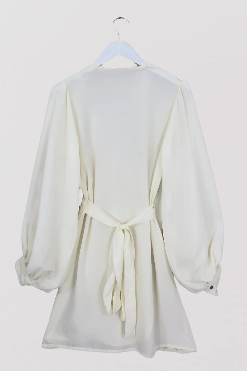 Khroma Lola Mini Dress in Fae White - Image 4