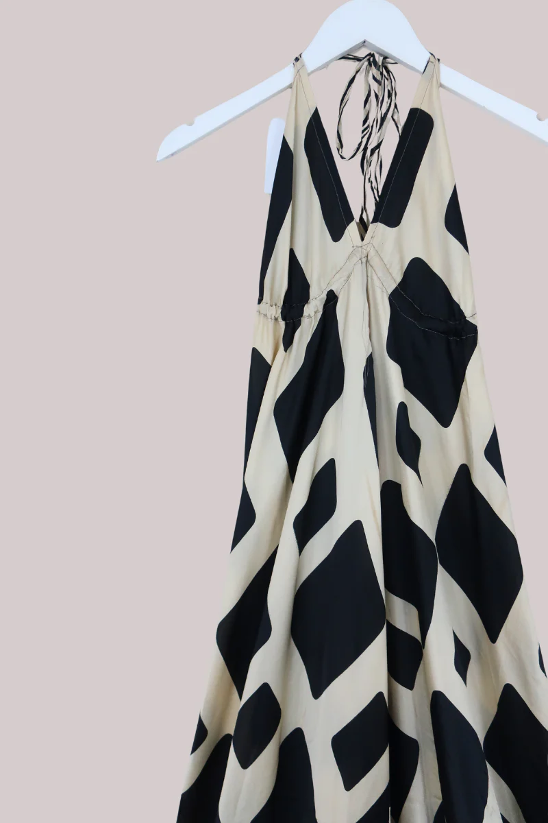Medusa Harem Jumpsuit in Dominoes - Free Size S/M - Image 2
