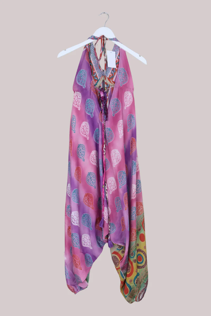 Medusa Harem Jumpsuit in Lavender Haze - Free Size L - Image 3