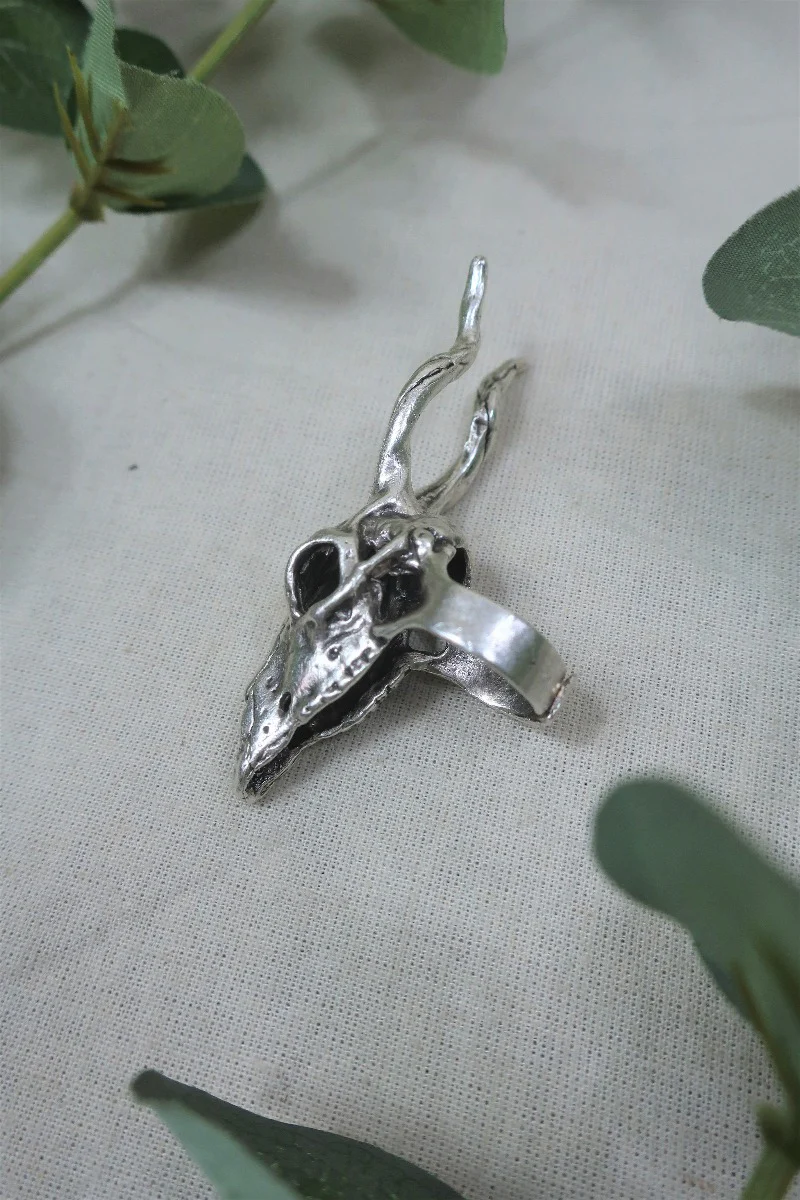 Oh Dear - Silver plated Brass Turkish Ring - Image 3