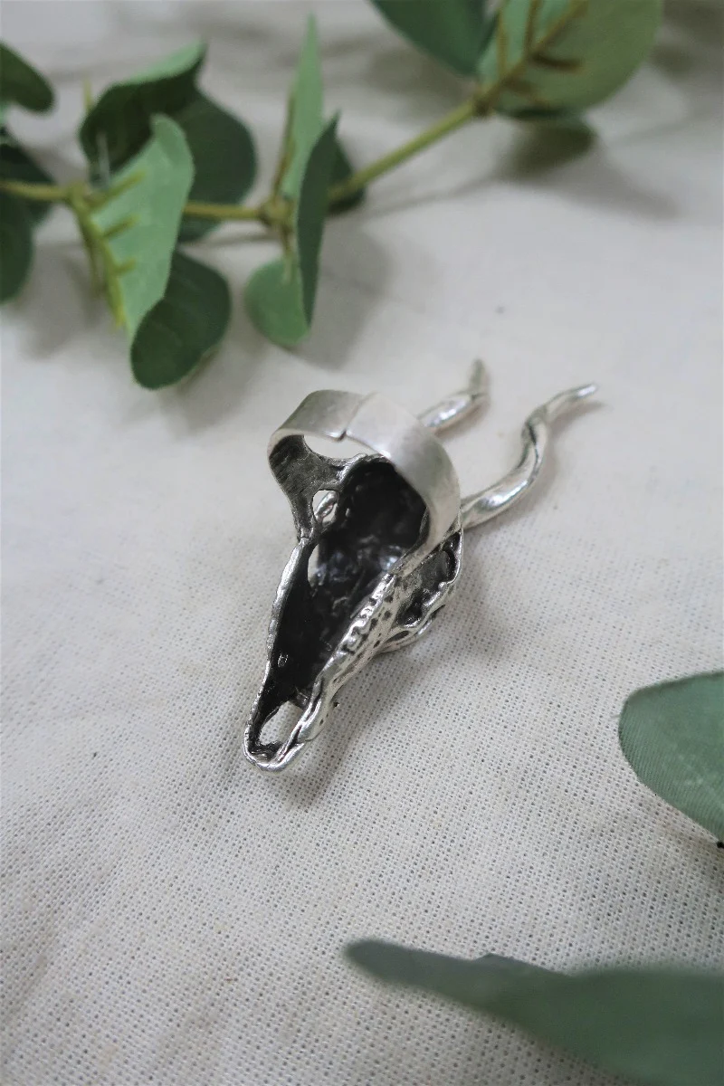 Oh Dear - Silver plated Brass Turkish Ring - Image 4