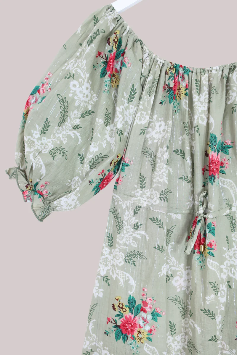 Rebecca Maxi Dress in Garden Of Eden - Image 4