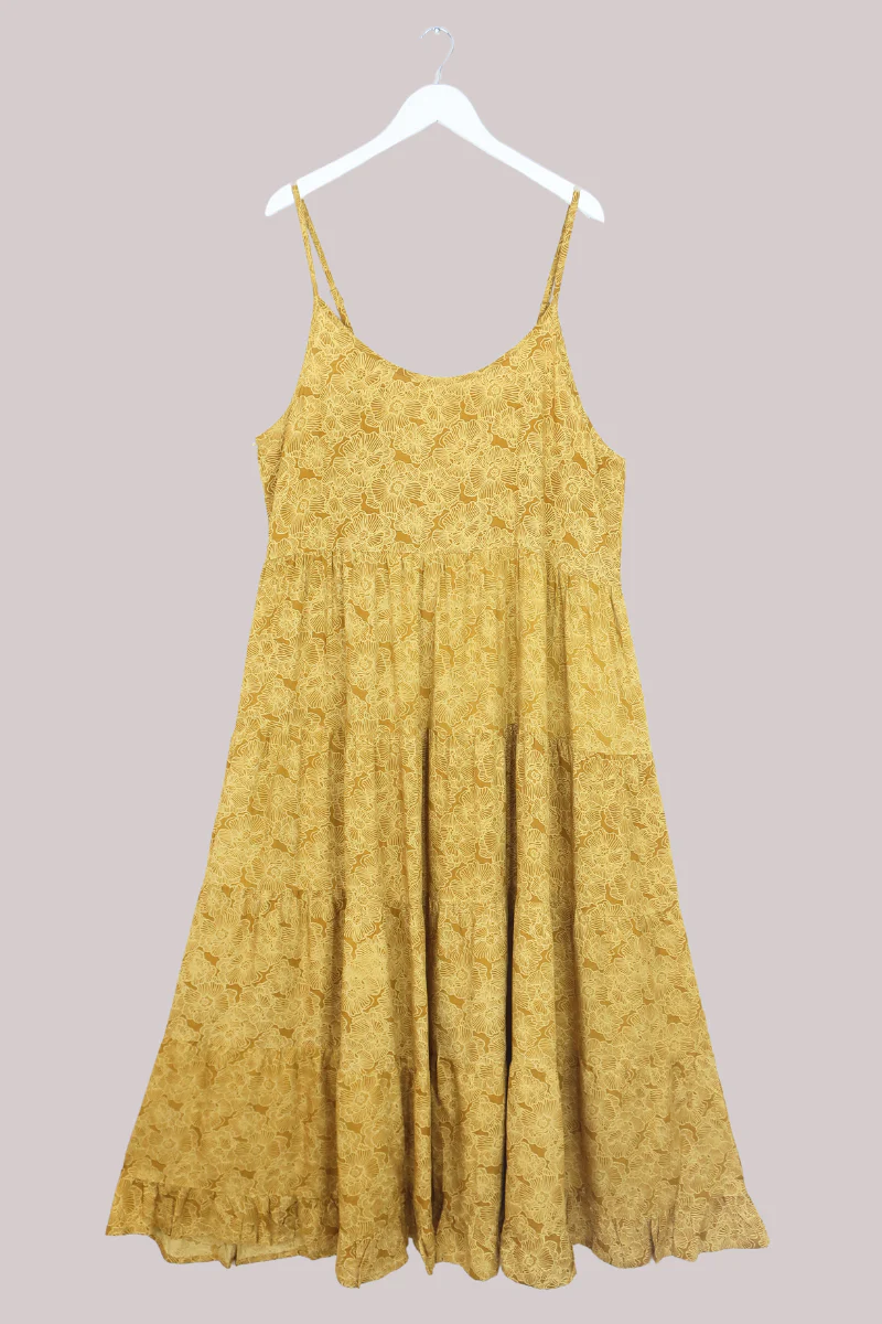 Samantha Maxi Dress in Saffron - Image 2