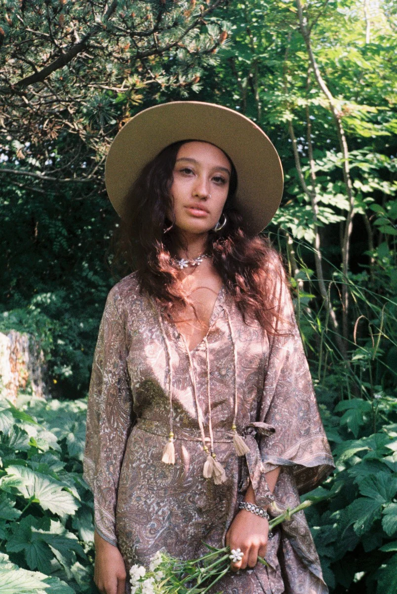 Sierra Wide Brim Hat in Fawn - Image 3