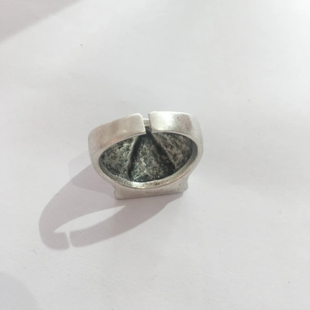 Silver Plated Eye of Providence Ring - Image 4