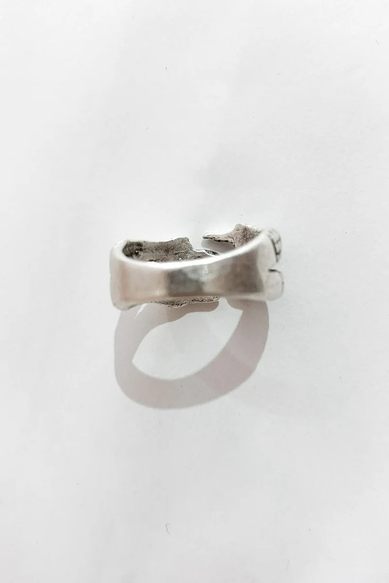 Silver Plated Turkish Talons Ring - Image 4