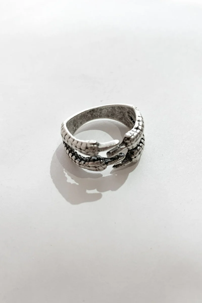 Silver Plated Turkish Talons Ring - Image 5
