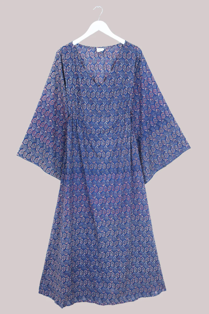 Vanessa Maxi Dress in Cobalt Hyacinth - Image 2