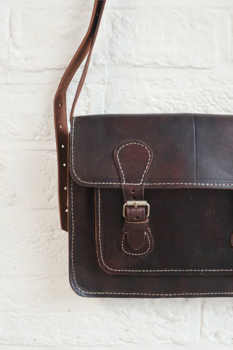Vintage Bag - Old School Satchel - Image 2