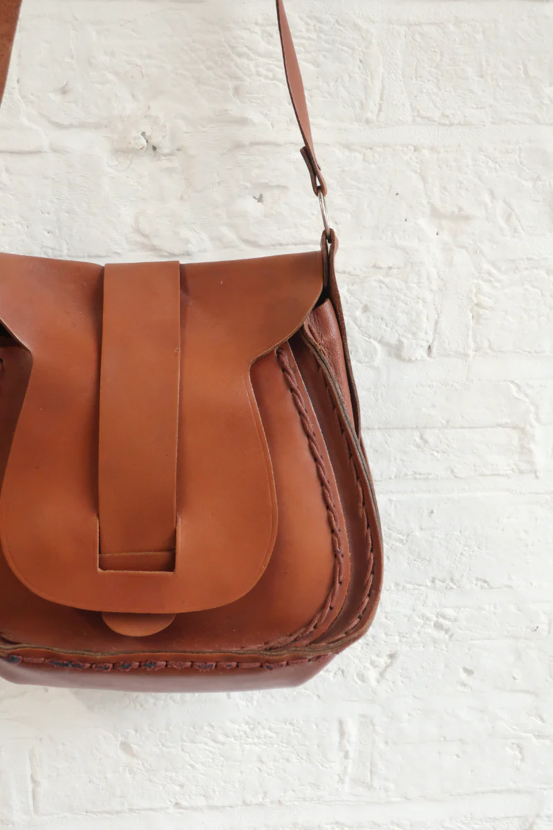 Vintage Bag - Tan Saddle - Image 2