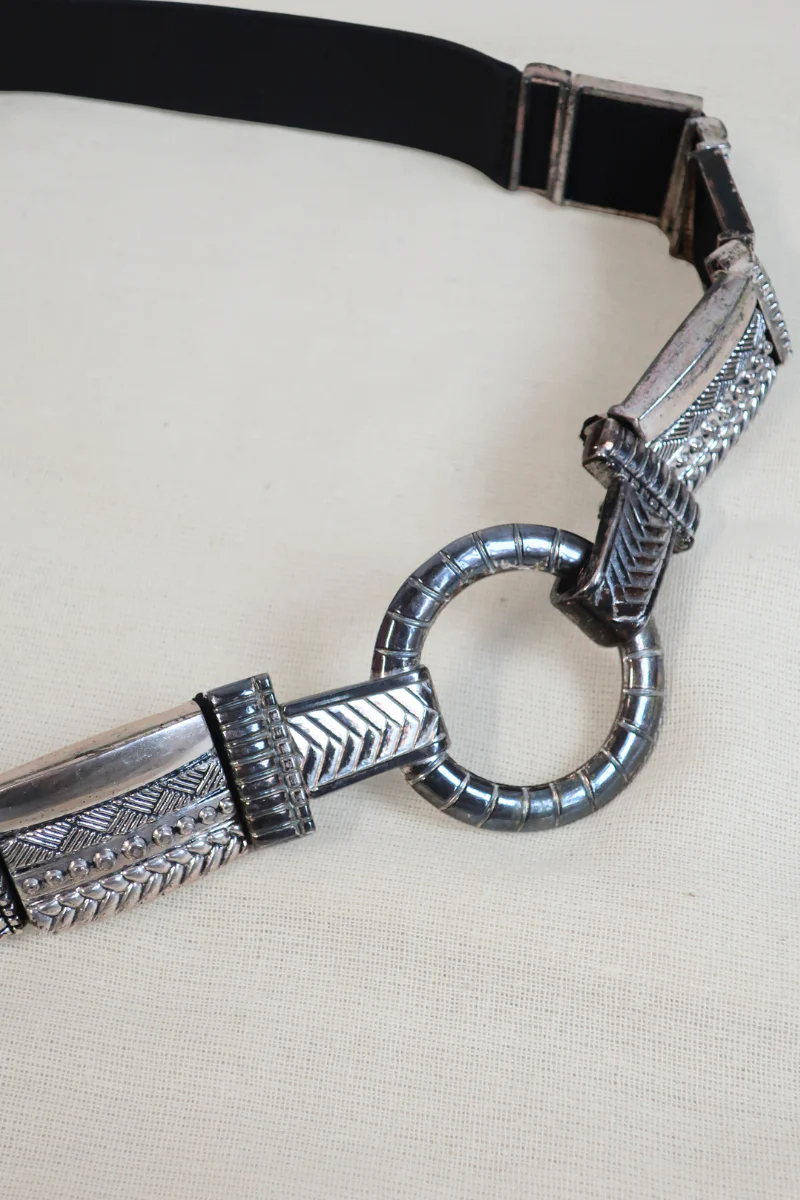 Vintage Belt - Industrial Silver