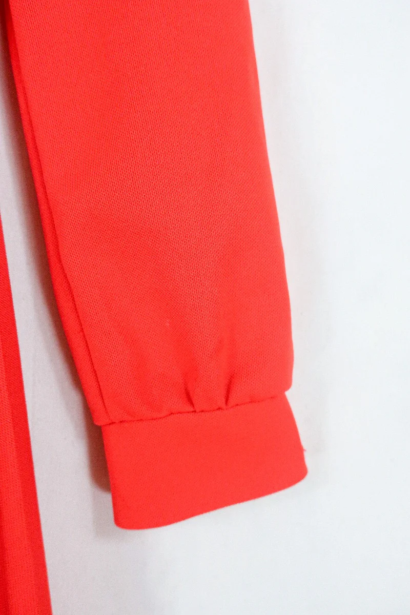 Vintage Dagger Collar Maxi Dress - Vivid Red - Size XS/S - Image 5