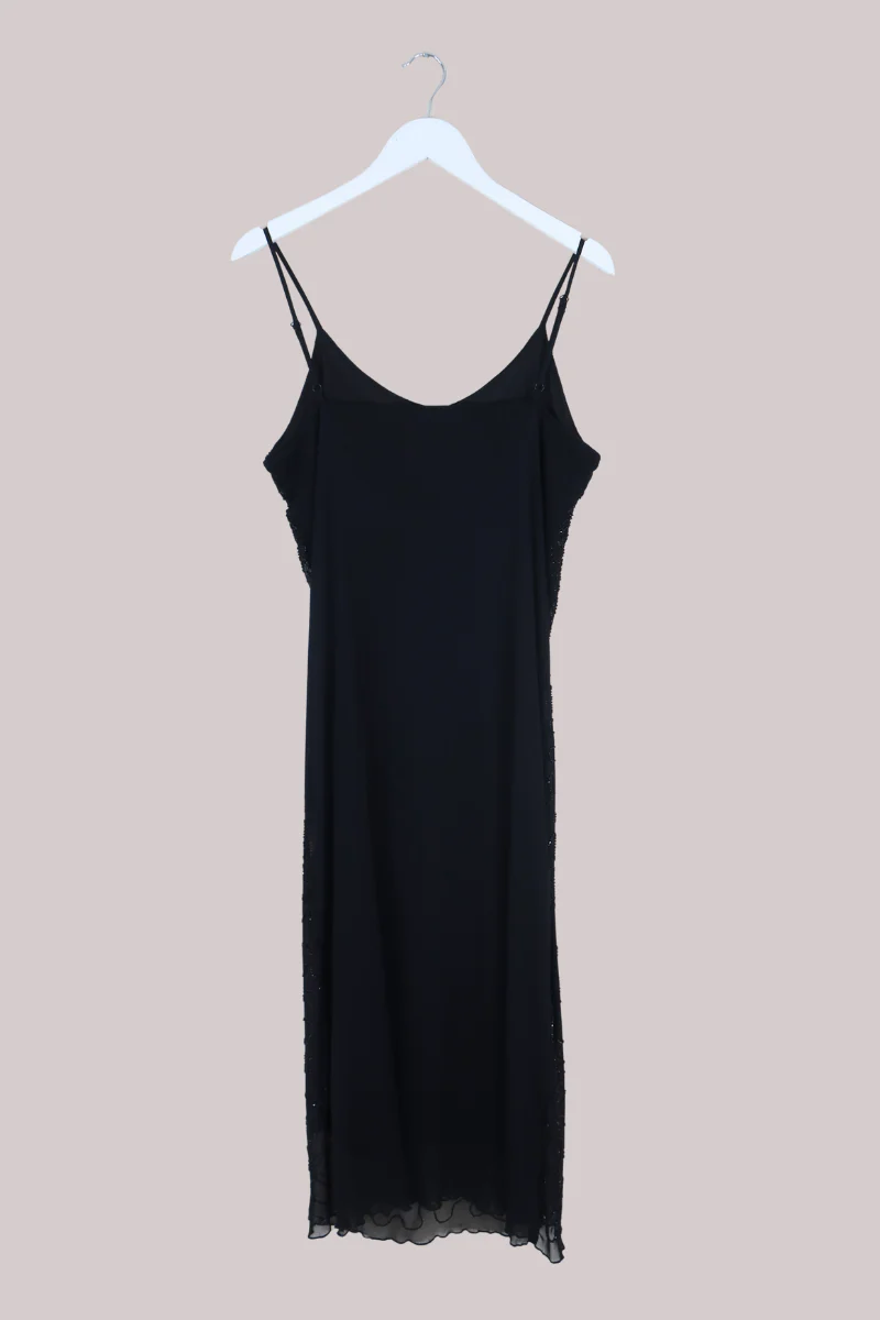 Vintage Dress - Onyx Night - Size L - Image 3