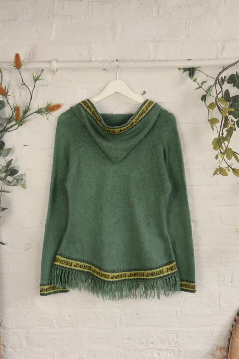 Vintage Knit Jumper - Alpaca Field - Size M - Image 3