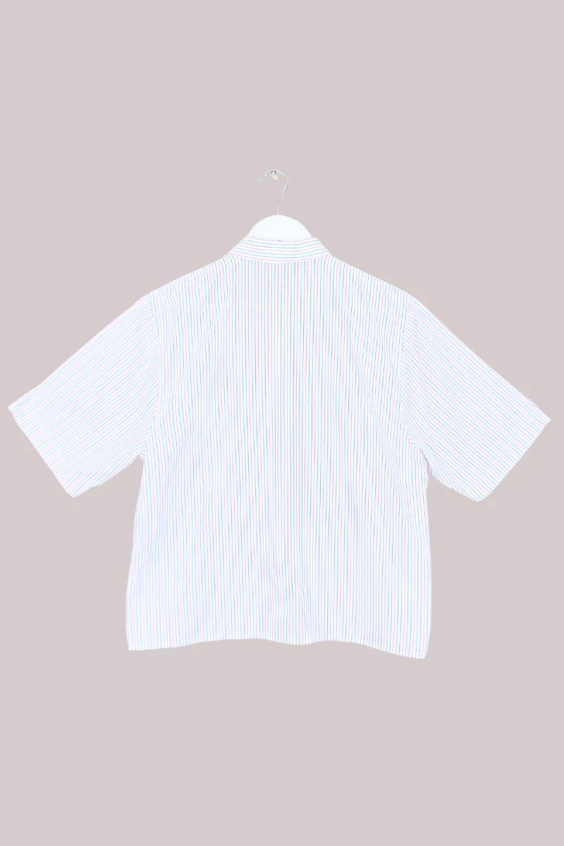Vintage Shirt - Cross Stitch Stripe - Free Size - Image 3
