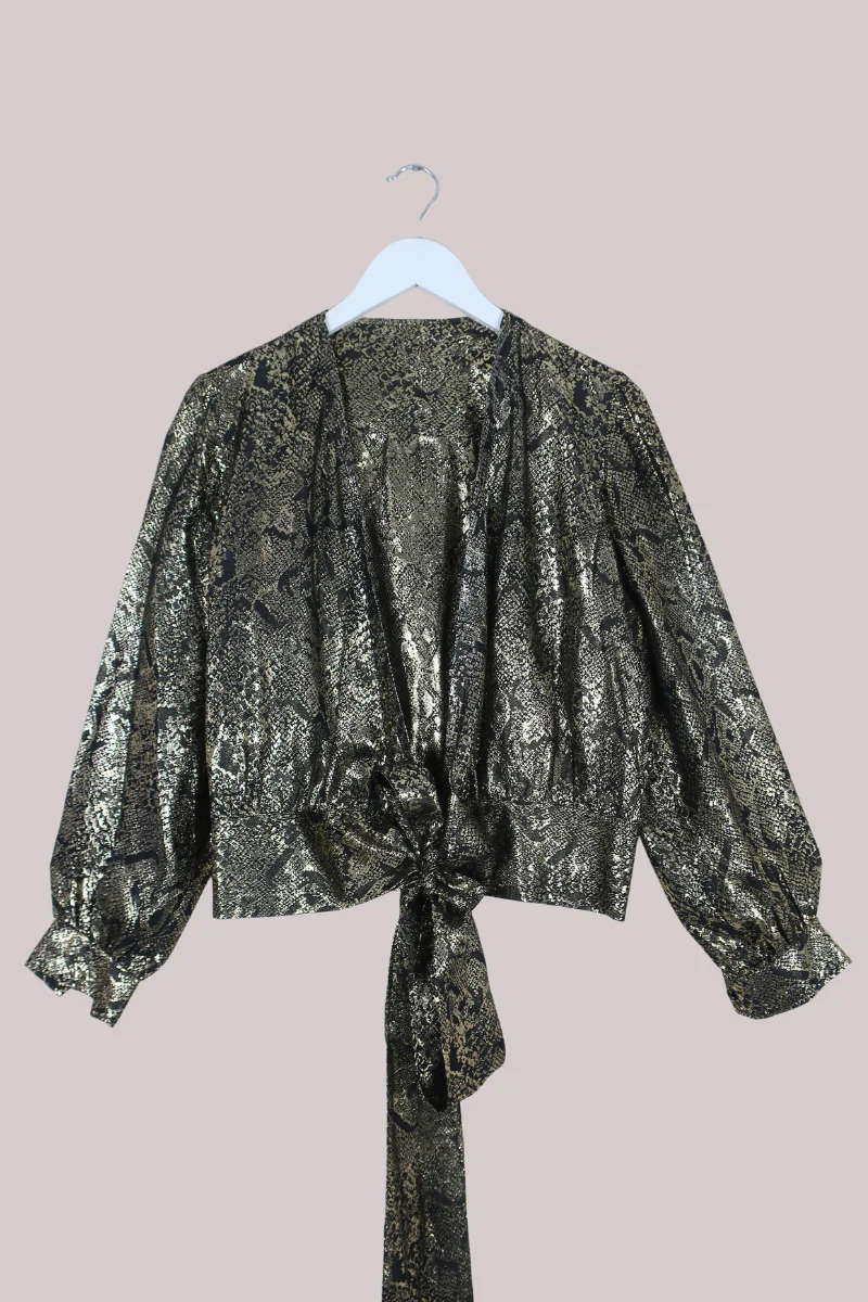 Vintage Top - Golden Cobra - Size XL
