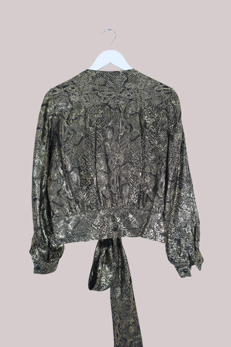 Vintage Top - Golden Cobra - Size XL - Image 3