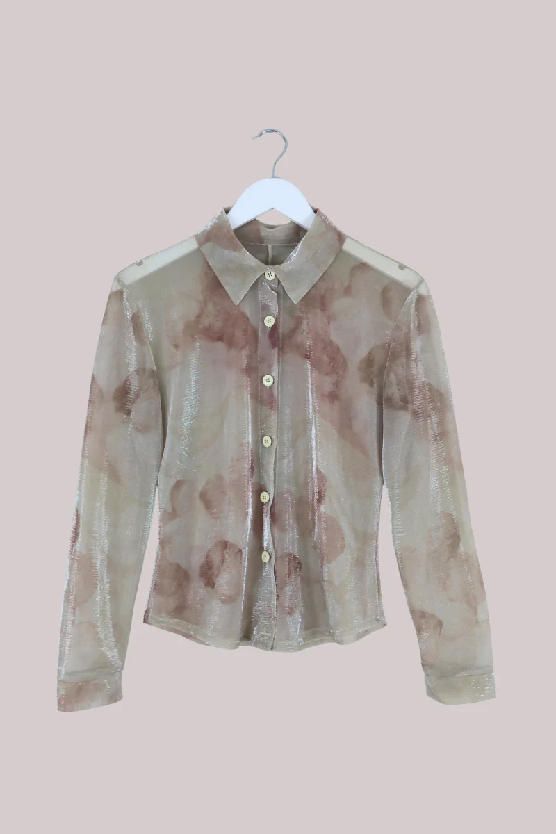 Vintage Top - Pearlescent Beige - Size L