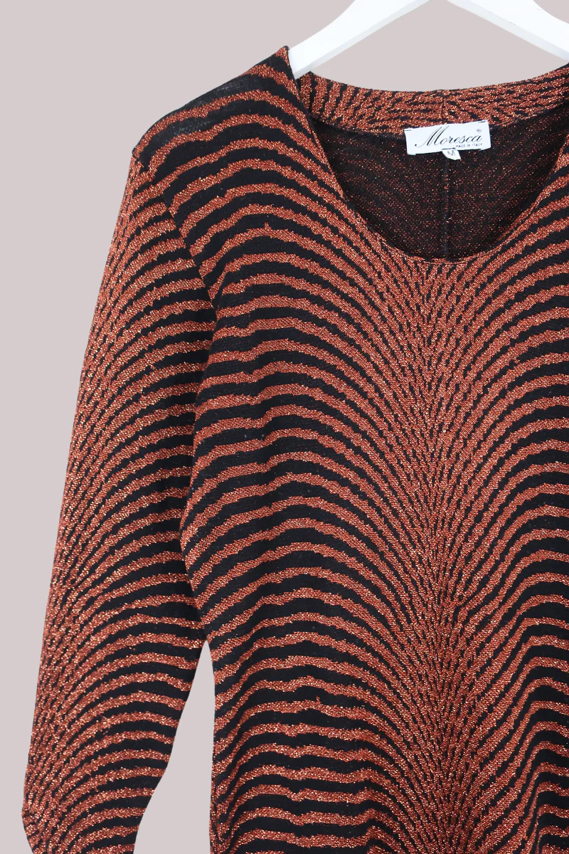 Vintage Top - Tiger Glitter - Size M/L - Image 2