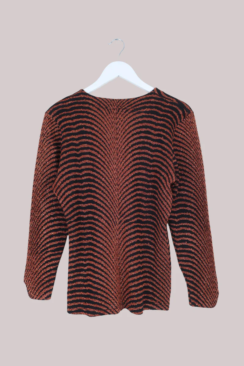 Vintage Top - Tiger Glitter - Size M/L - Image 3