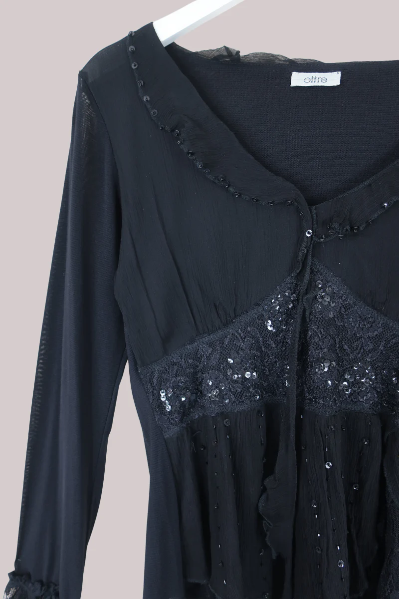 Vintage Top - Witches Familiar - Size L - Image 2