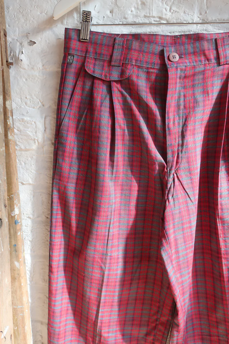 Vintage Trousers - Winter Symphony Tartan - W31 L33 - Image 2